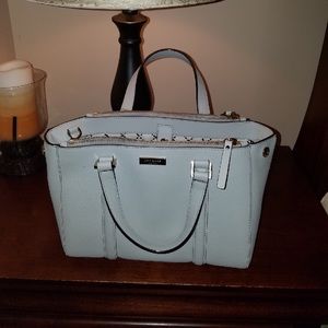 Kate spade powder blue tote bag